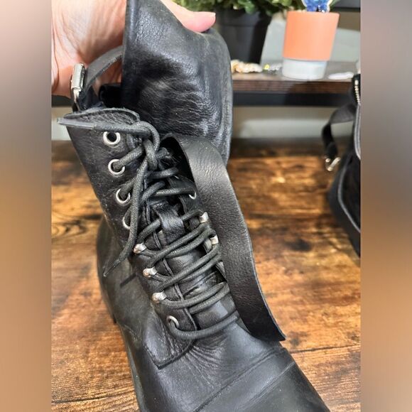 Charles David Black Moto booties size 38.5‎ - Picture 2 of 16